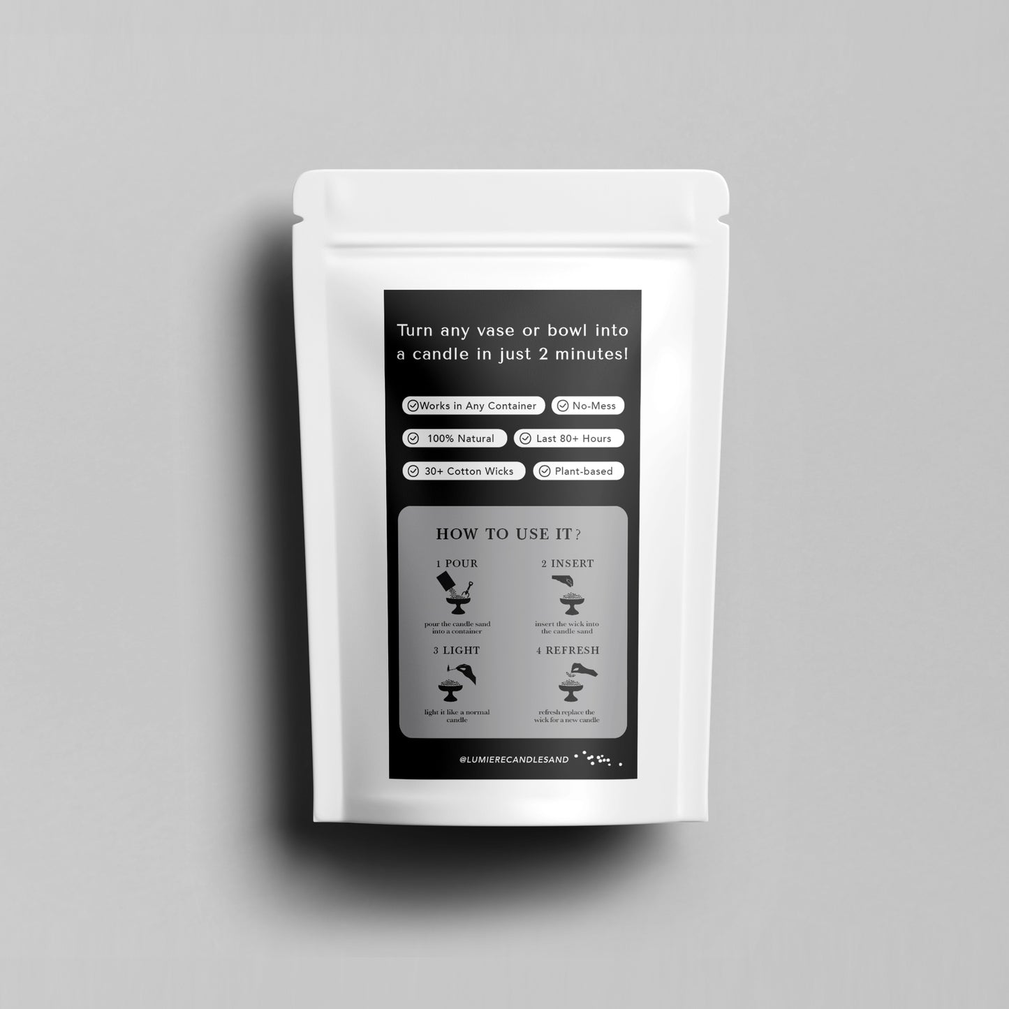 LUMIERE Candle Sand-600g